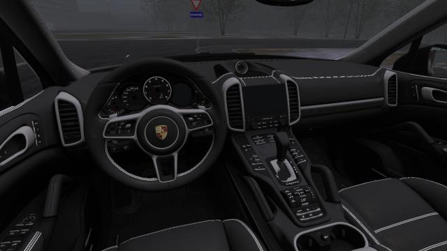 Porsche Cayenne Turbo S 2016 for City Car Driving