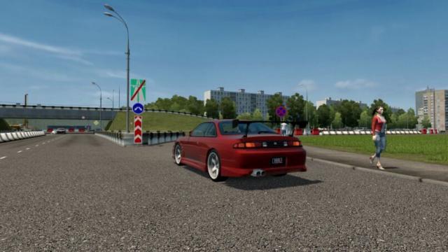 Nissan Silvia S14 для City Car Driving