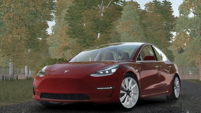 2018 Tesla Model 3 для City Car Driving