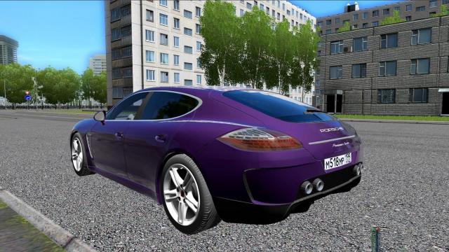 Porsche Panamera Turbo 2010 для City Car Driving