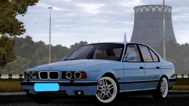 BMW E34 M5 Volk для City Car Driving