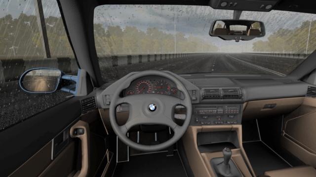 BMW E34 M5 Volk для City Car Driving