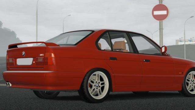 BMW E34 M5 Volk для City Car Driving