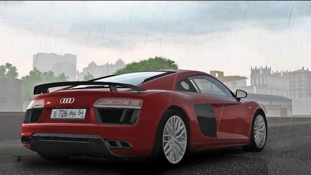 Audi R8 V10 Plus 2017 для City Car Driving