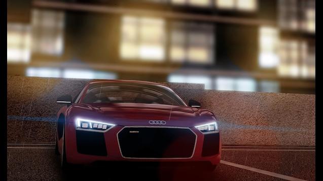 Audi R8 V10 Plus 2017 для City Car Driving