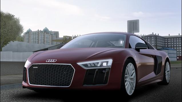 Audi R8 V10 Plus 2017 for City Car Driving