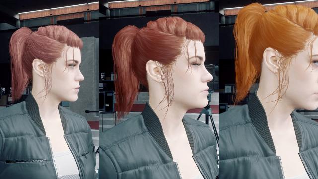 Smooth Hair Retexture for Control
