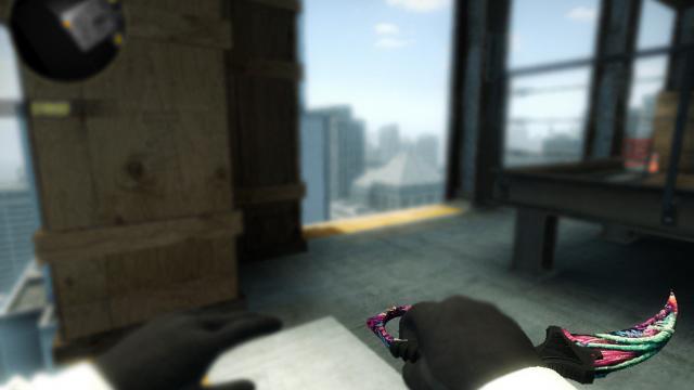 Karambit : Hyper Beast for Counter Strike Global Offensive