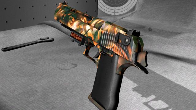 Deagle Gold Jungle for Counter Strike Global Offensive