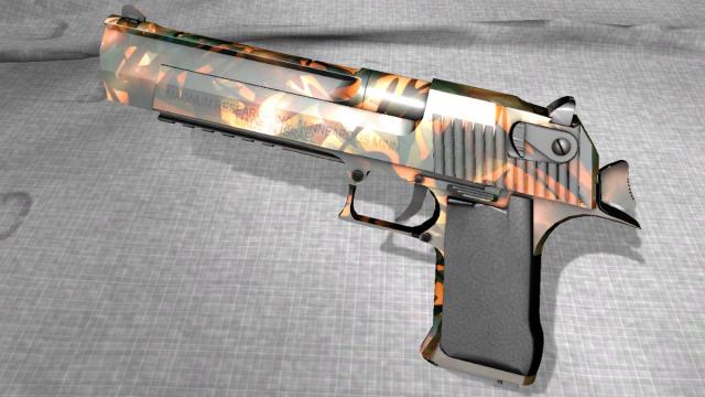 Deagle Gold Jungle for Counter Strike Global Offensive