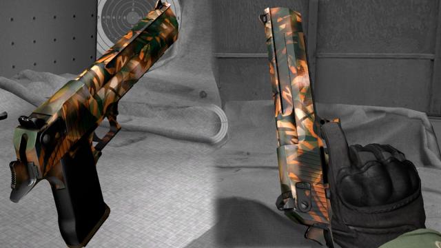 Deagle Gold Jungle for Counter Strike Global Offensive