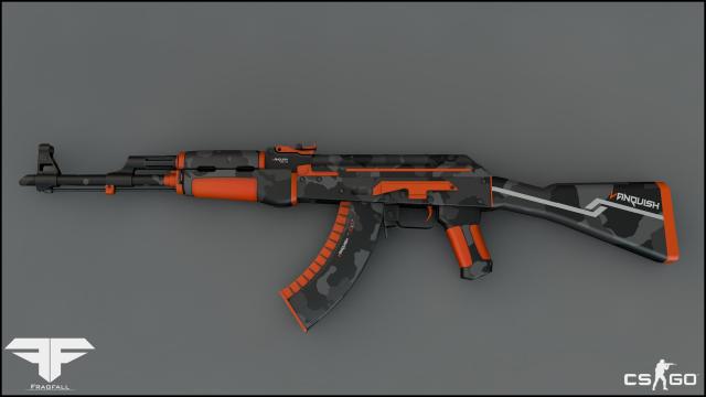 AK-47 Vanquish for Counter Strike Global Offensive