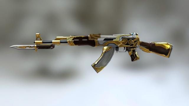 AK-47 Knife Royal Guard (CF) for Counter Strike Global Offensive