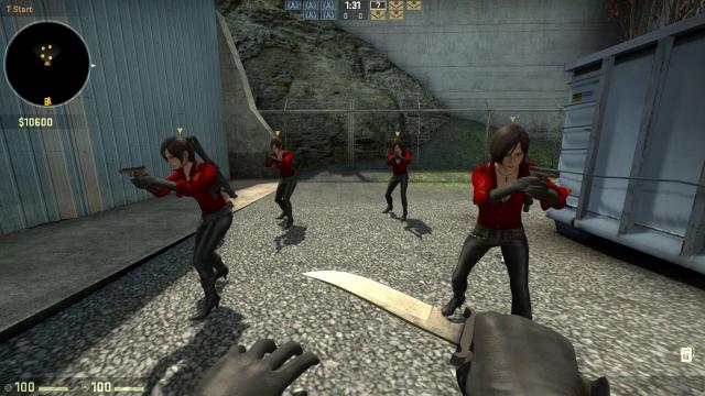 Ада Вонг / Ada Wong для Counter Strike Global Offensive