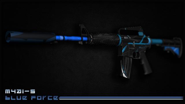 M4a1-S | Blue Force
