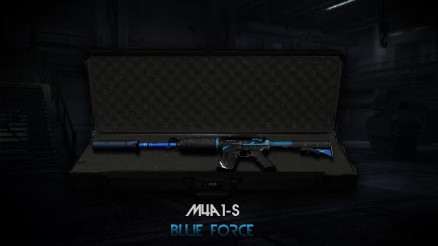 M4a1-S | Blue Force for Counter Strike Global Offensive