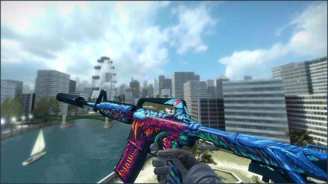 M4A1-S    M4A1-S | Hyper Beast for Counter Strike Global Offensive