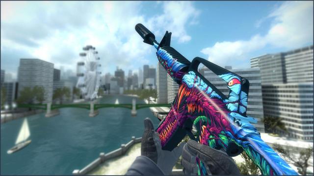 M4A1-S    M4A1-S | Hyper Beast for Counter Strike Global Offensive