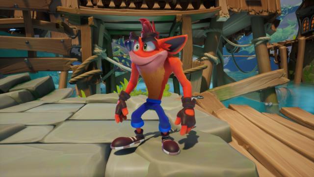 Crash Bandicoot Classic Skin with Masks for Crash Bandicoot 4: It’s About Time