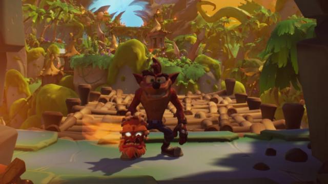 Uka Uka over Aku Aku for Crash Bandicoot 4: It’s About Time