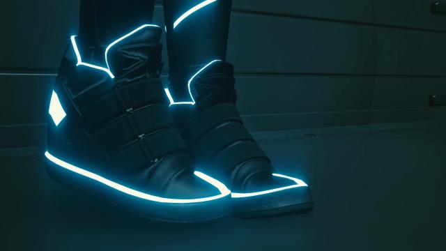 Tron-Inspired Shoes - FemV - ArchiveXL