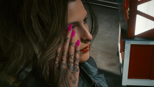 Больше вариантов маникюра / Kala's Nail Edits для Cyberpunk 2077