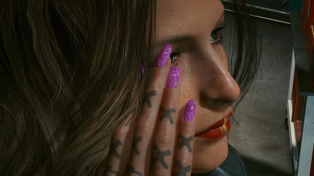 Больше вариантов маникюра / Kala's Nail Edits для Cyberpunk 2077