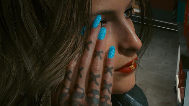 Больше вариантов маникюра / Kala's Nail Edits для Cyberpunk 2077