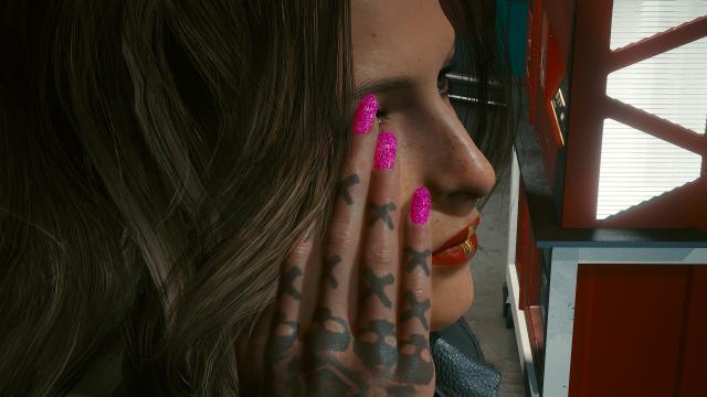 Больше вариантов маникюра / Kala's Nail Edits для Cyberpunk 2077