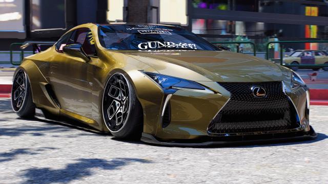 2021 Lexus LC 500 Liberty Walk for Cyberpunk 2077