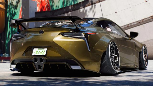 2021 Lexus LC 500 Liberty Walk for Cyberpunk 2077