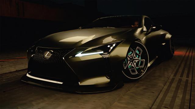 2021 Lexus LC 500 Liberty Walk for Cyberpunk 2077