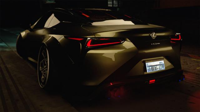 2021 Lexus LC 500 Liberty Walk for Cyberpunk 2077