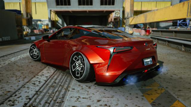 2021 Lexus LC 500 Liberty Walk for Cyberpunk 2077