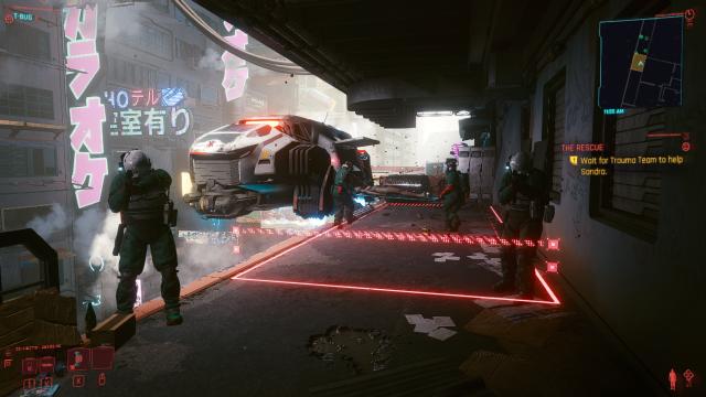 Disable TAA for Cyberpunk 2077