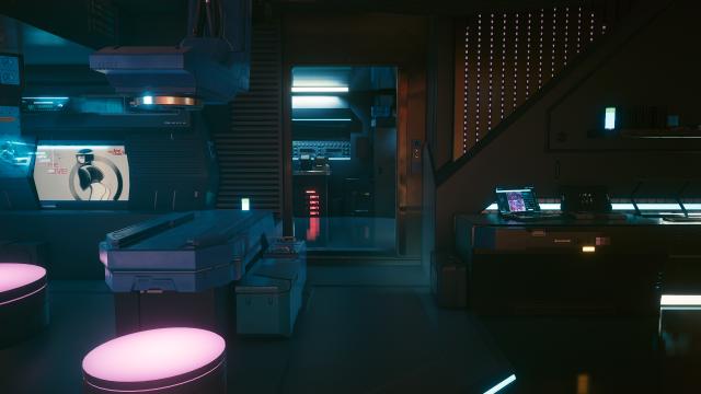 Corpo Netrunner Apartment for Cyberpunk 2077