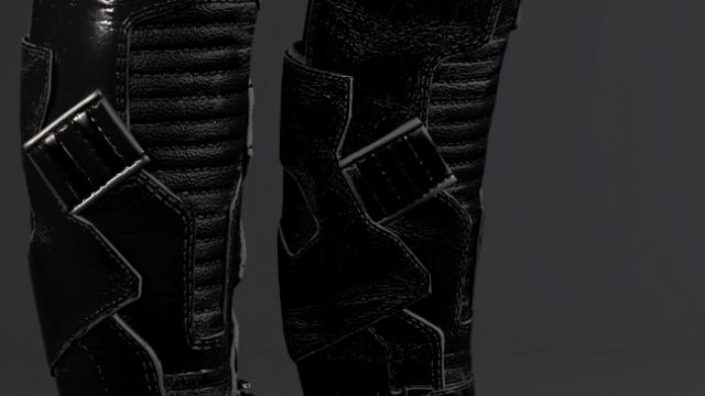 Одежда из E3 / E3 Clothes (Tank-Pants-Boots) для Cyberpunk 2077