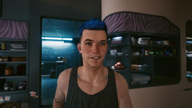 Young Male V Preset for Cyberpunk 2077