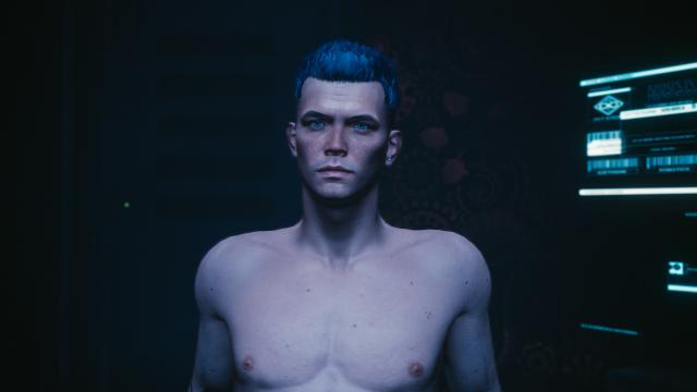 Young Male V Preset for Cyberpunk 2077