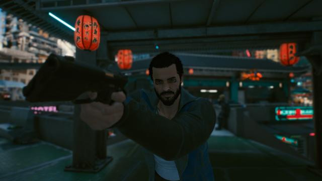 Wolf of Arasaka - Male V Preset for Cyberpunk 2077