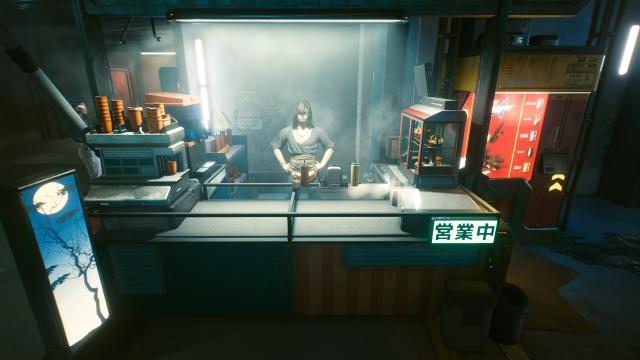 Street Vendors for Cyberpunk 2077