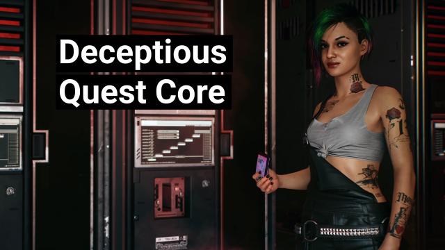Deceptious Quest Core для Cyberpunk 2077