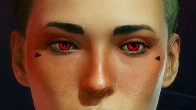 Макияж / Egirl Makeup Edits для Cyberpunk 2077