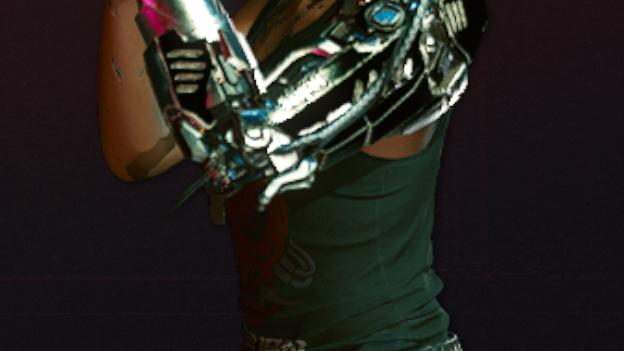 Рука Джонни / MkII Silverhand Arm для Cyberpunk 2077