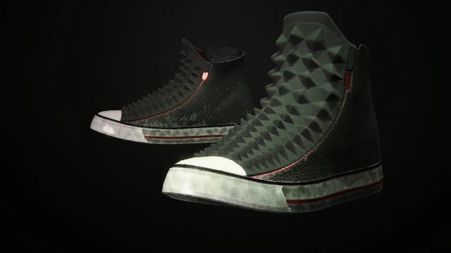 Spiked Shoes for Female V (Archive.XL) для Cyberpunk 2077