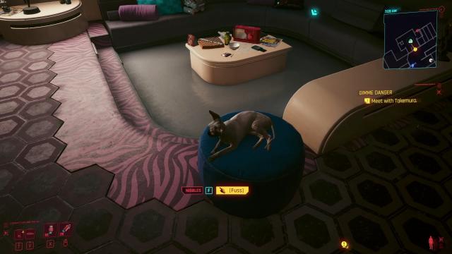 Pet Your Cat для Cyberpunk 2077