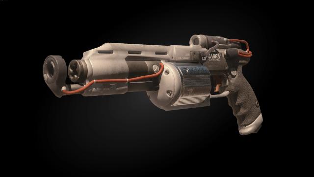 DR-10 Wormhole Smart Revolver для Cyberpunk 2077