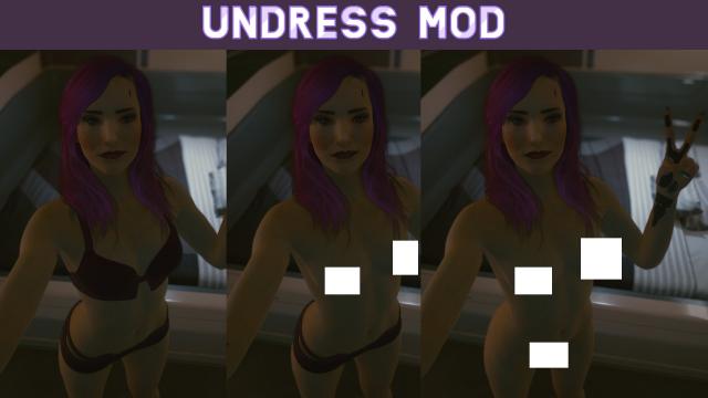 Раздеваемся догола / Undress Mod для Cyberpunk 2077