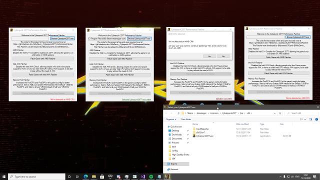 (AVX, AMD Patcher  )  Cyberpunk 2077 All-in-One Performance Patcher for Cyberpunk 2077