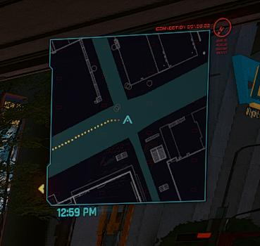 Улучшенная мини-карта / Better Minimap для Cyberpunk 2077